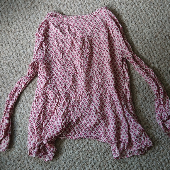 Anthropologie Maeve Laiken Henley In Motif Tunic Top size 8 - Picture 16 of 16